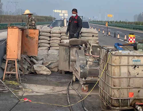 宁阳高速路病害处理